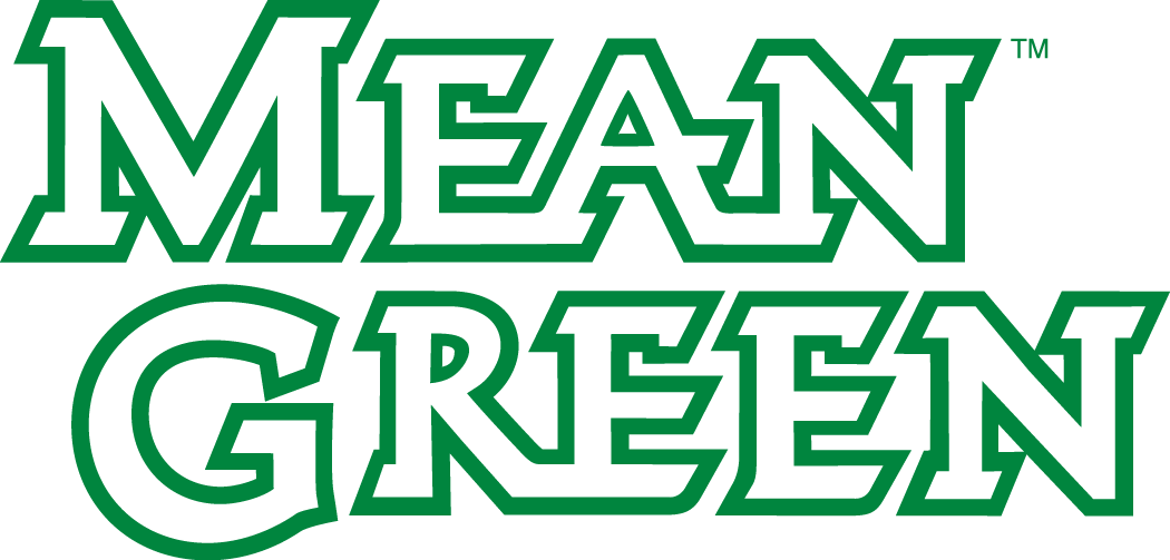 North Texas Mean Green 2005-Pres Wordmark Logo 03 iron on paper